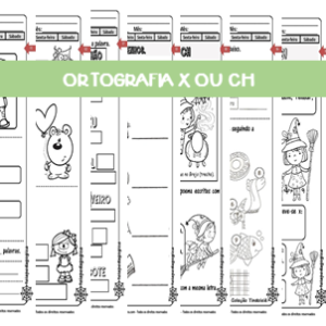 Ortografia X ou CH com interpretação de texto