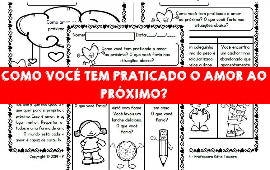 Atividade de Ensino Religioso, PDF