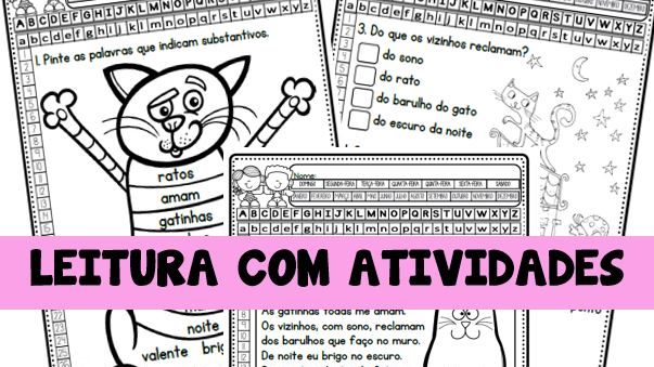 Sequência de atividades O gato 3º ano