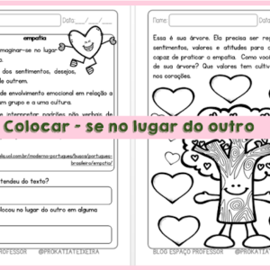 Atividades  sobre Empatia competência 9  BNCC