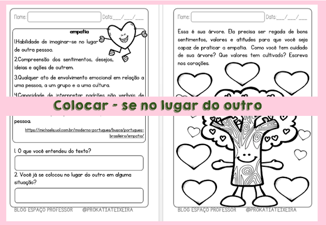 Atividades de Ensino Religioso - Anos Finais