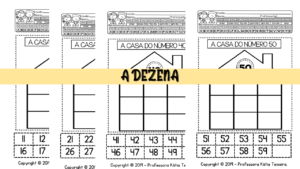 Matemática família dos números com 9 páginas