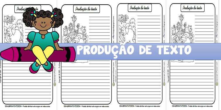 Produção de texto com o tema animais. Produção de texto com o tema animais.