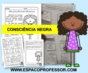 Atividades consciência negra texto Malaika