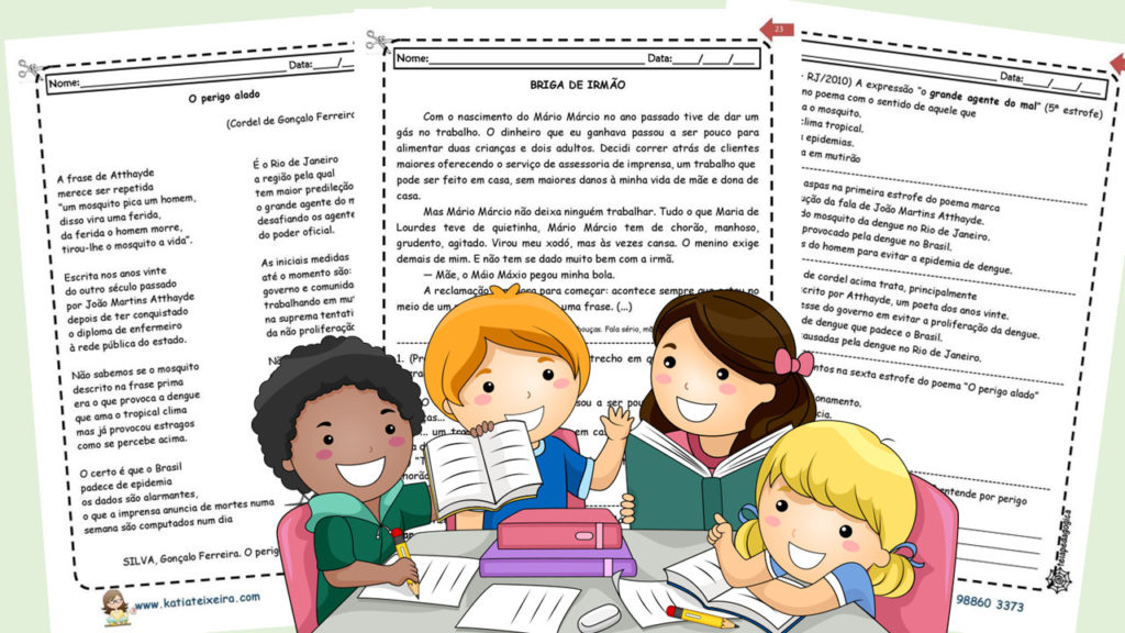 20 Atividades de leitura e interpretação para o 5º ano