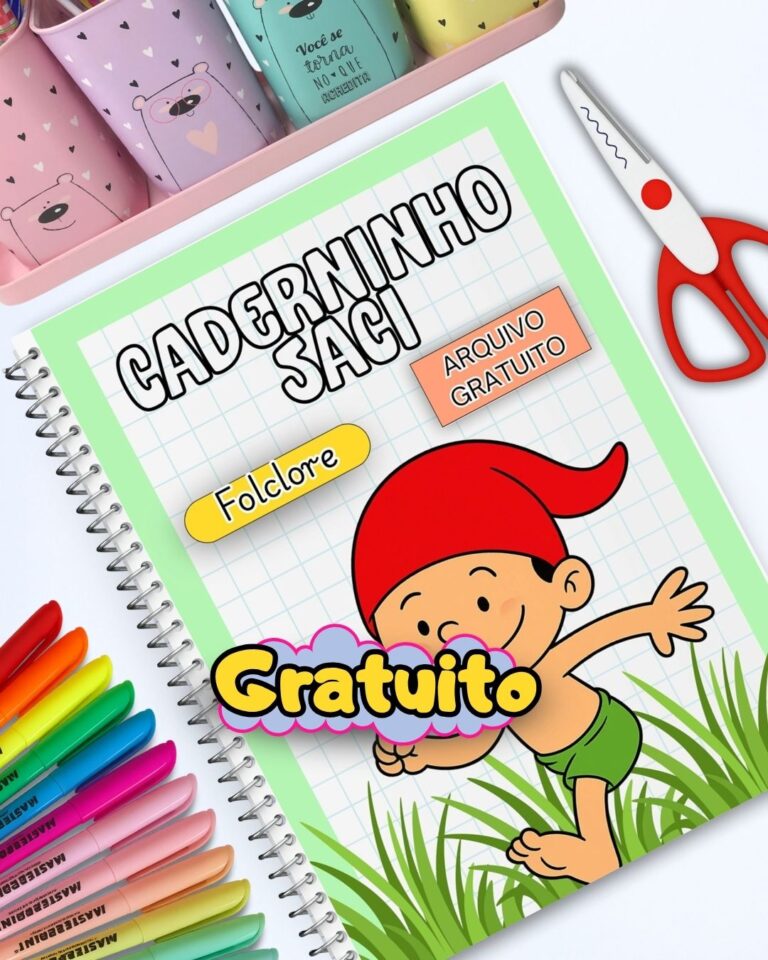 Atividades sobre o Saci para alfabetização em pdf
