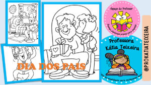 15 Atividades Dia dos pais para colorir