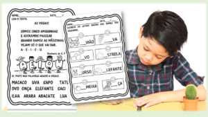 Atividades para trabalhar com as vogais