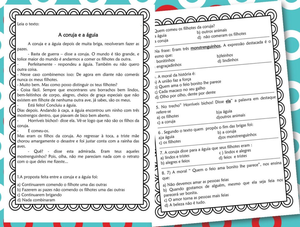 Matemática 4º ano caderno de atividades - Loja da Coruja Pedagógica