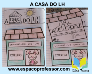 A casa do LH- atividade interativa sílabas complexas