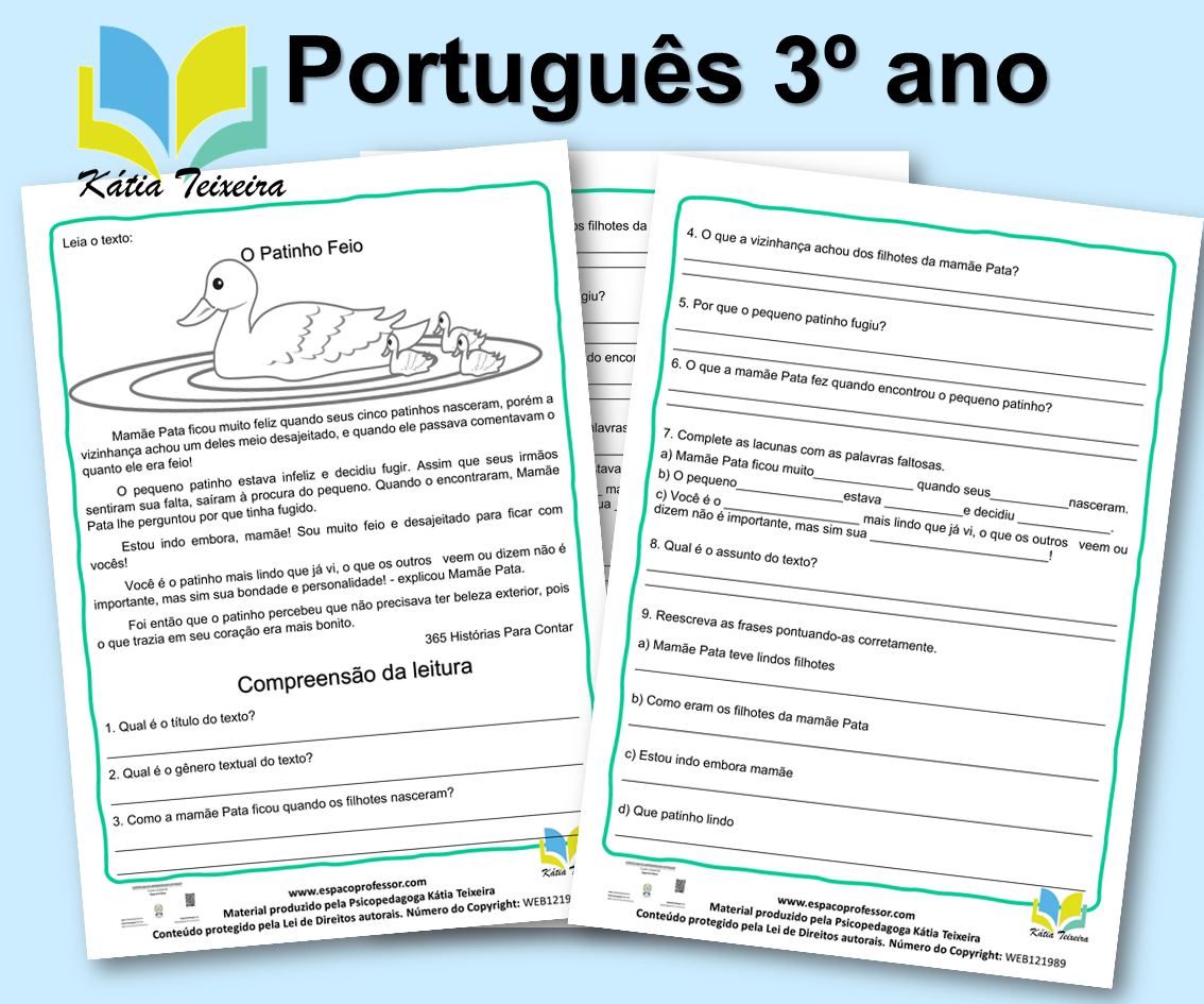 Interpretação de texto: O primeiro dia de aula - 4º ou 5º ano - Acessaber