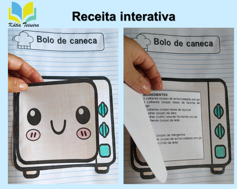 Atividade interativa gênero receita