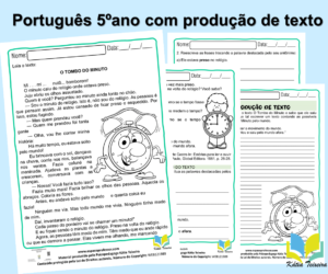 Atividades de interpretação de texto 5º ano - português 5º ano