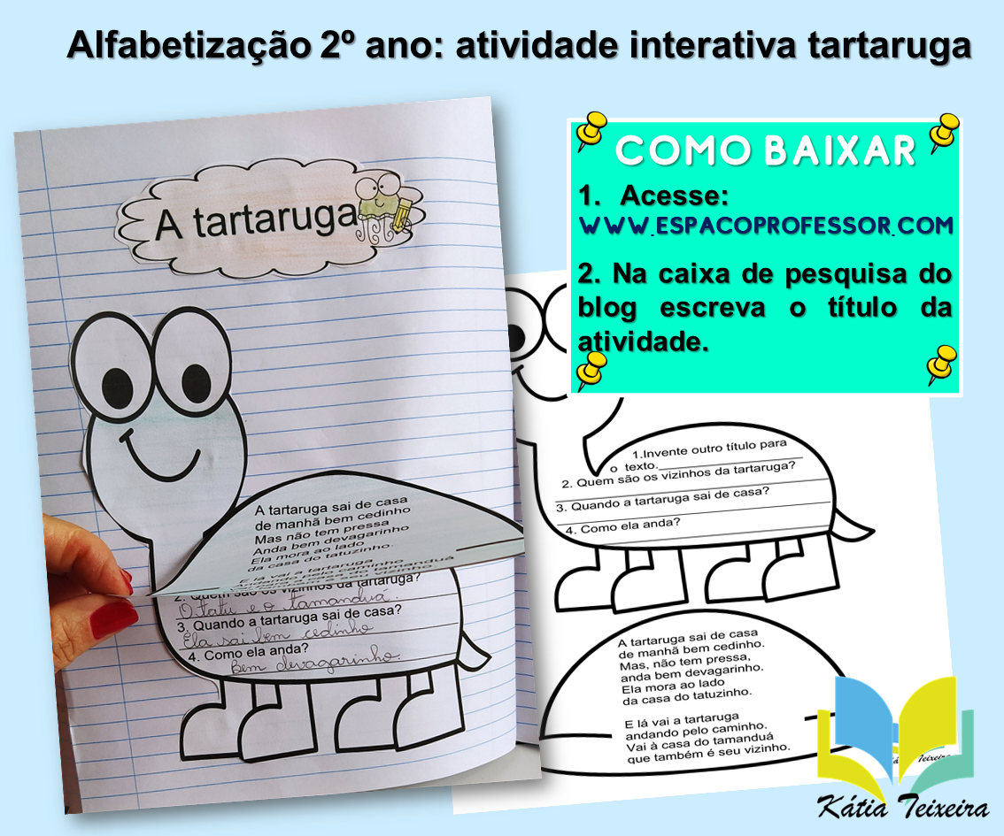 Alfabetização 2º ano: atividade interativa