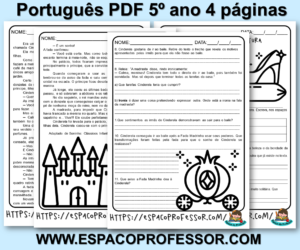 Atividades de português 5º ano em PDF para baixar