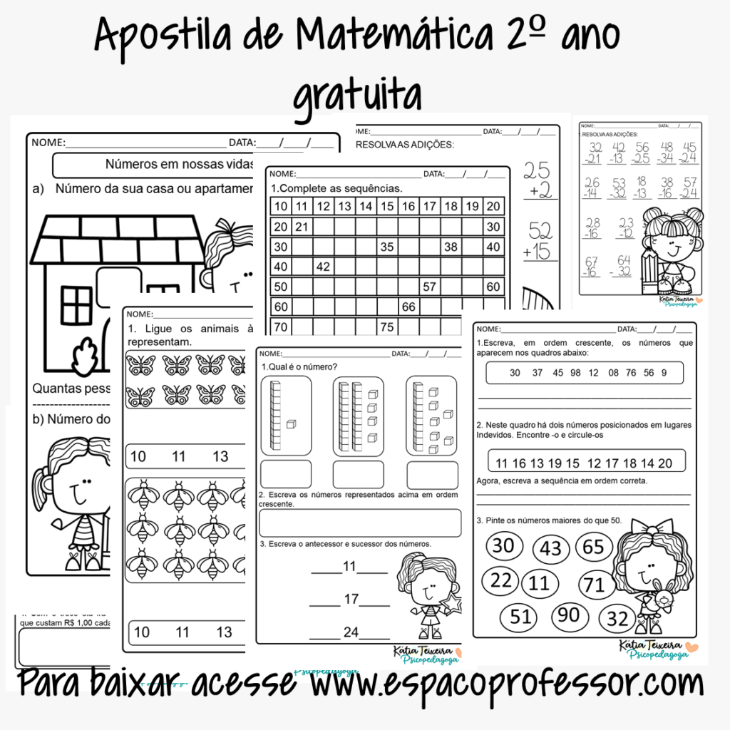 FREE! - Atividades de Matemática para o 3º Ano do Ensino Fundamental