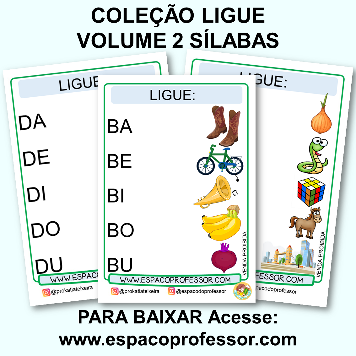 Apostila de alfabetização Coleção Ligue para baixar PDF