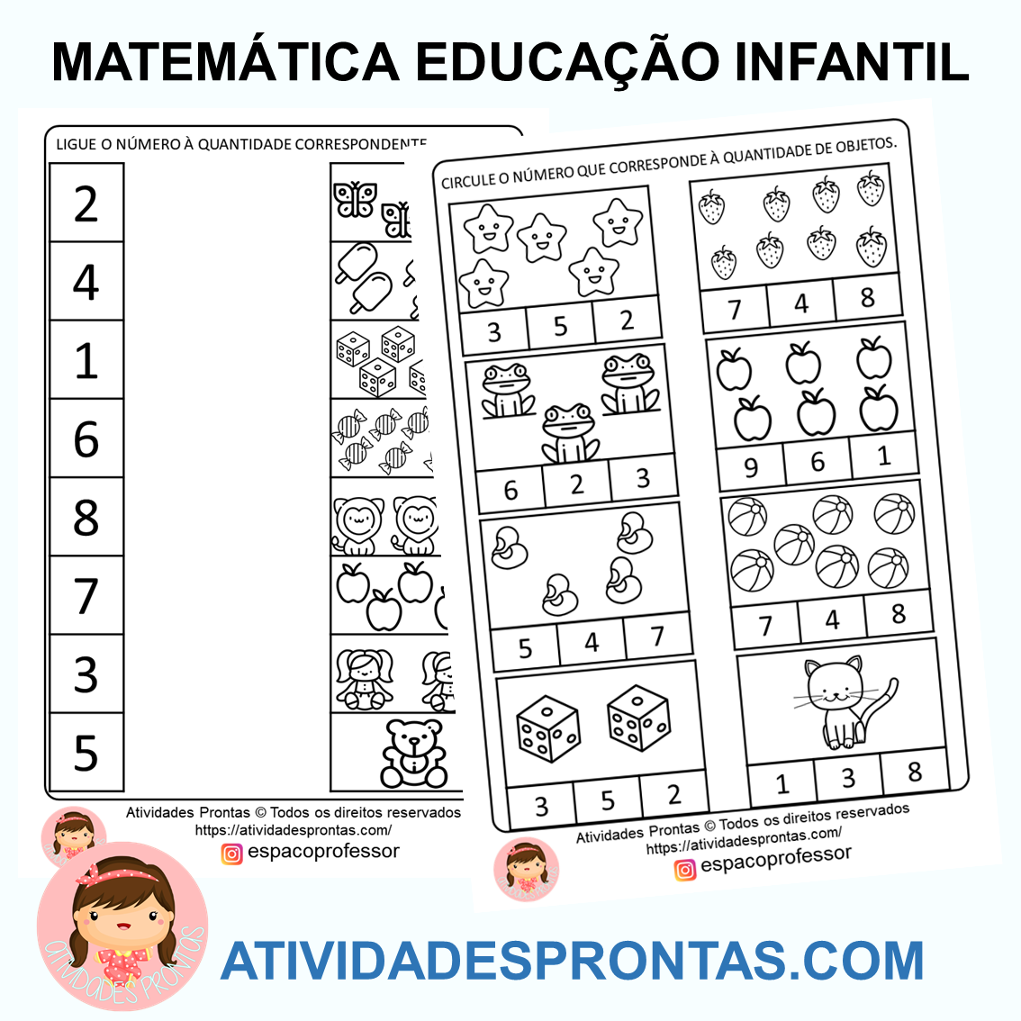 Atividades para Educação Infantil – Matemática