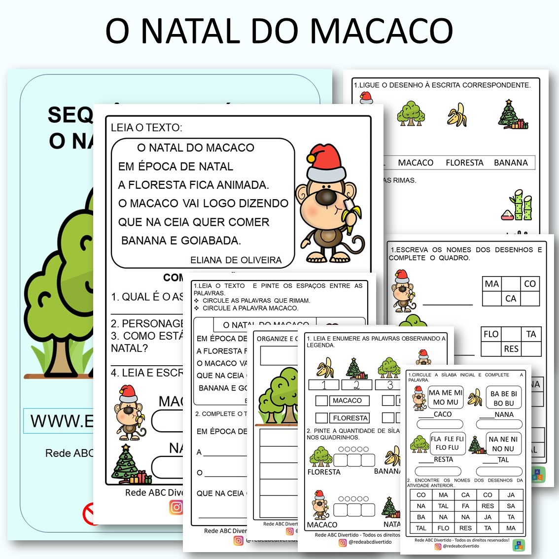 Arquivos desenho macaco - Atividades para a Educação Infantil