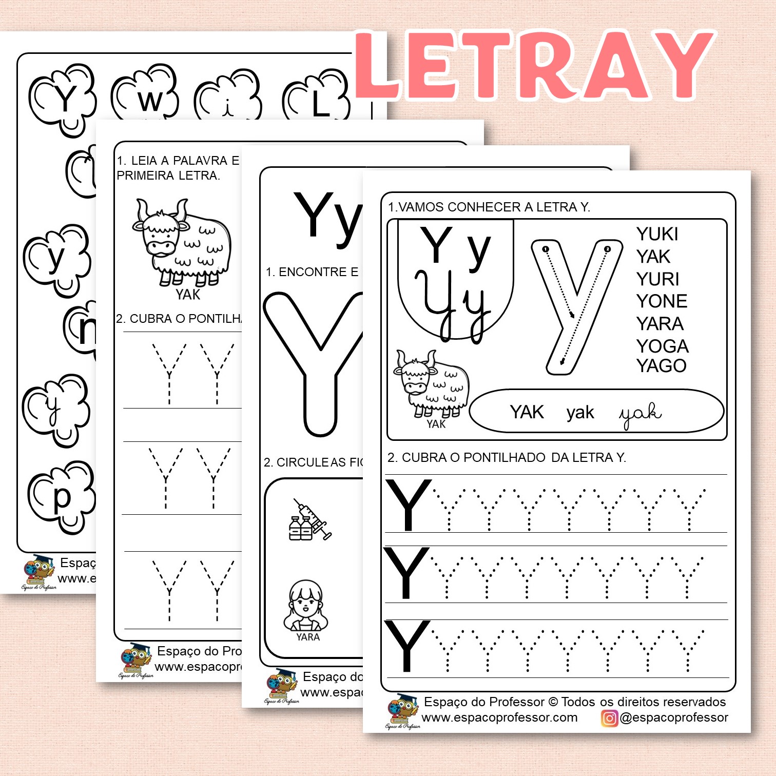 ATIVIDADE DE ALFABETIZAÇÃO - EDUCAÇÃO INFANTIL - LETRA U  Atividades letra  e, Atividade letra u, Atividades pedagogicas