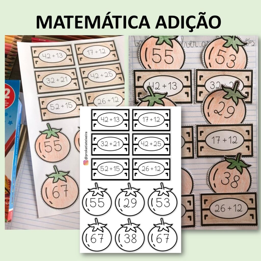 Atividades de matemática 2º ano adição e subtração