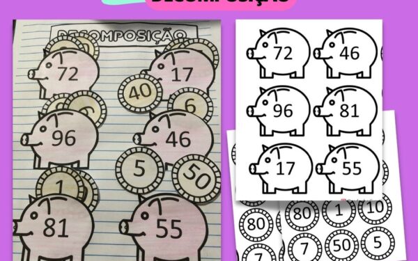 Atividade de matemática decomposição de números