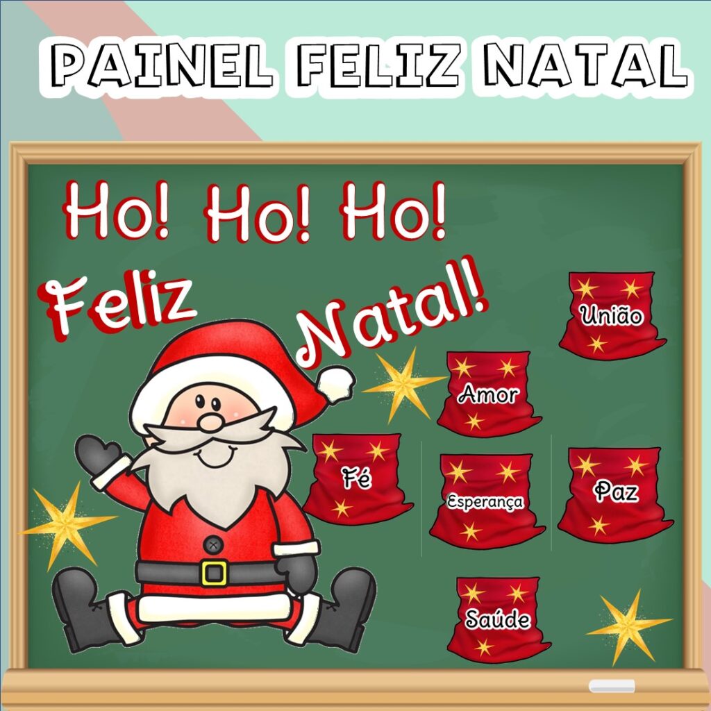 PAINEL DE PORTA – O VERDADEIRO SENTIDO DO NATAL – Atividades