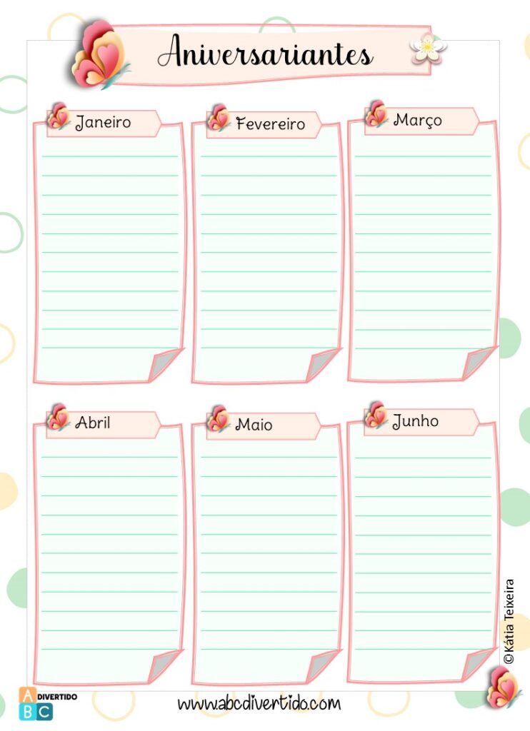 Planner professora em PDF para imprimir 2023