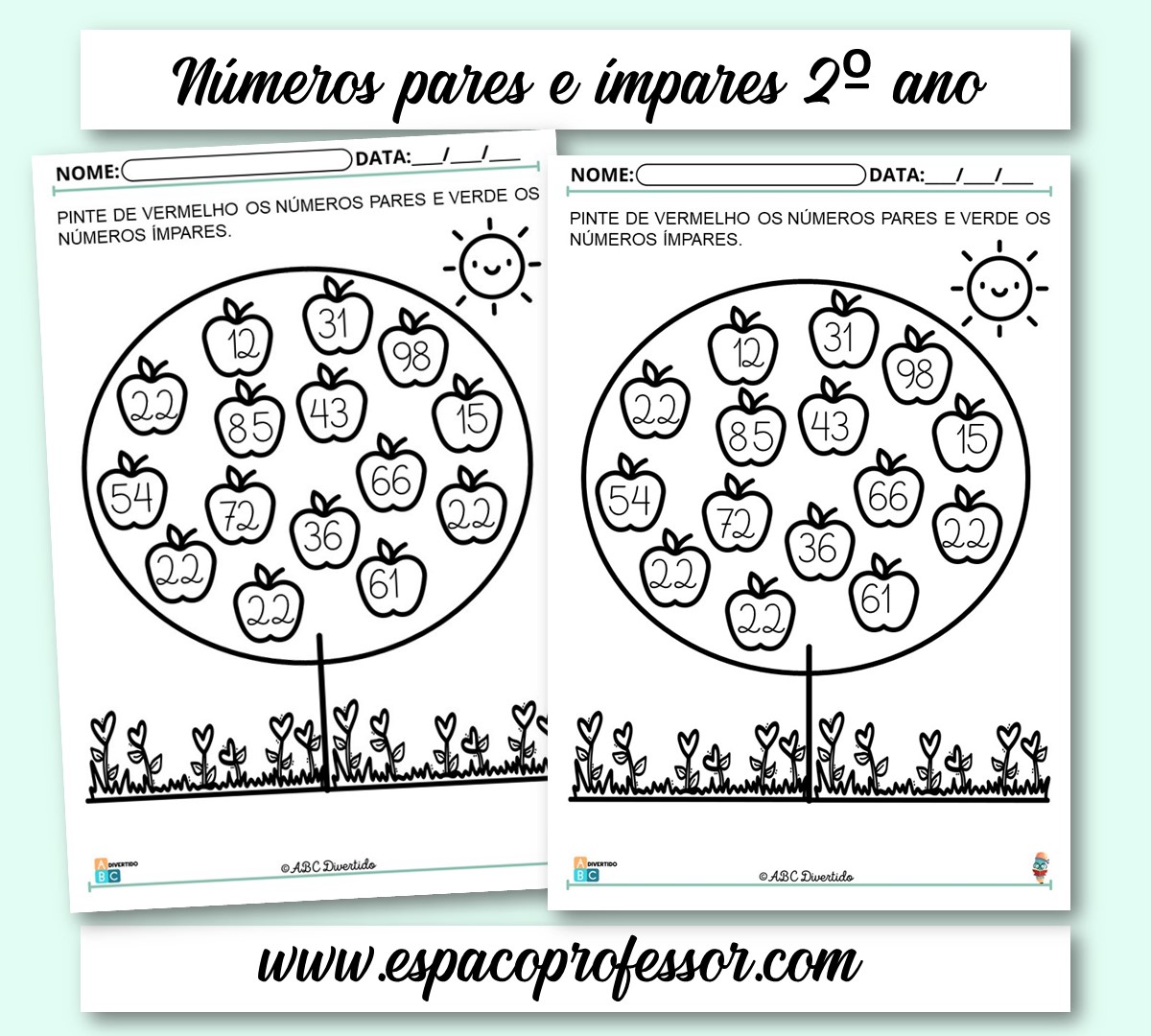 Probleminhas para o 2º ano + Jogos de matemática