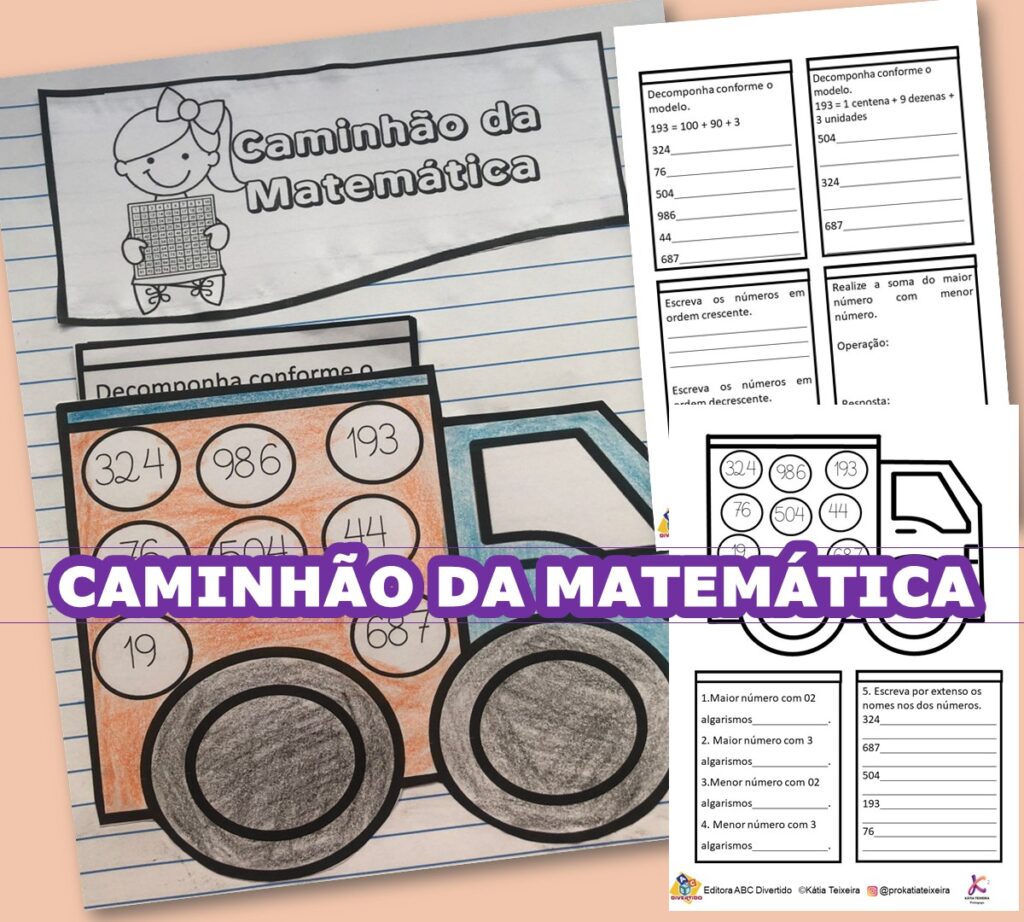 Atividades de Matemática 4 Ano para imprimir 2023