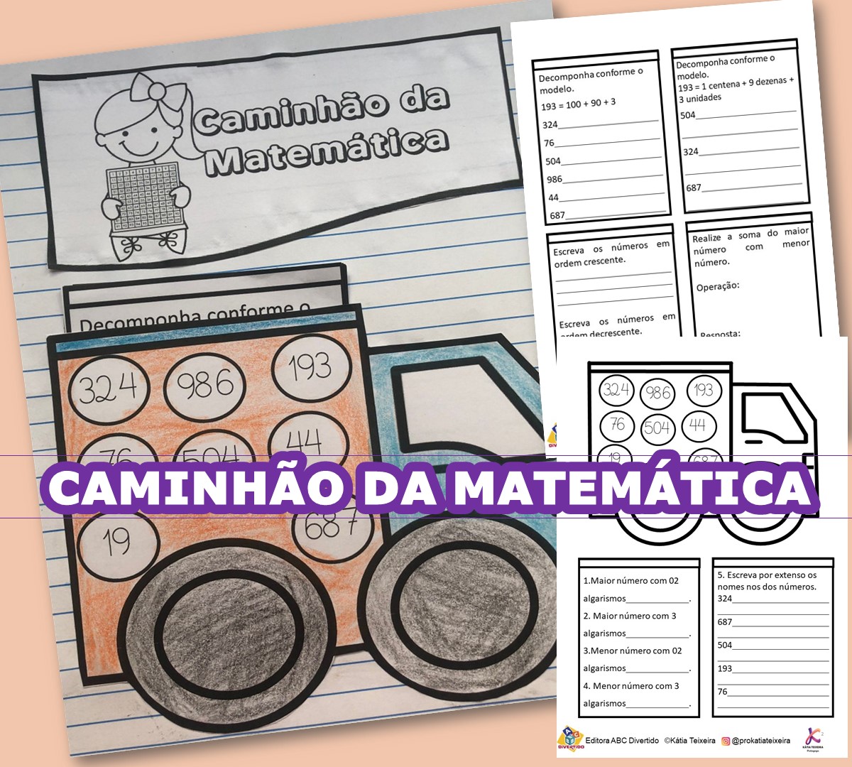 Atividades de Matemática 3 Ano para imprimir 2023