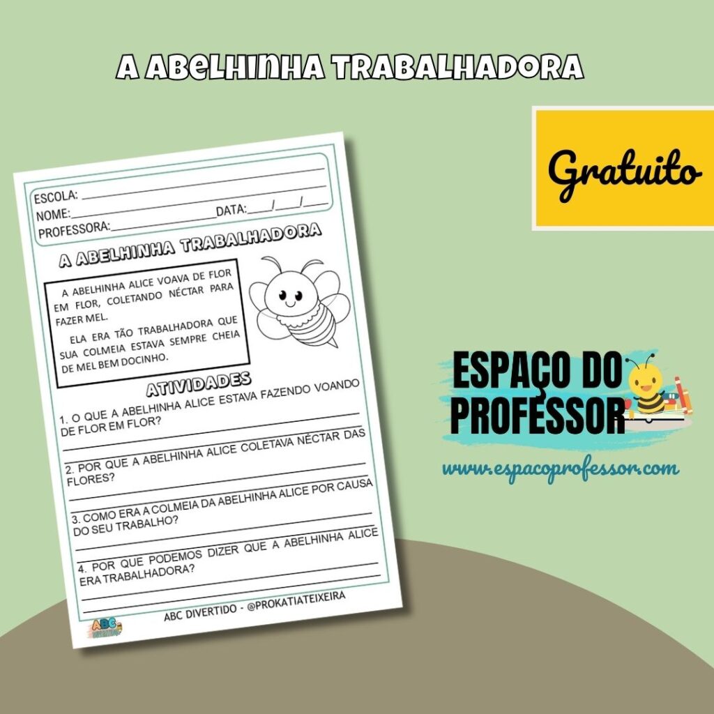 Atividades 3° ano habilidades: (EF15LP03), (EF03LP01), (EF35LP03)