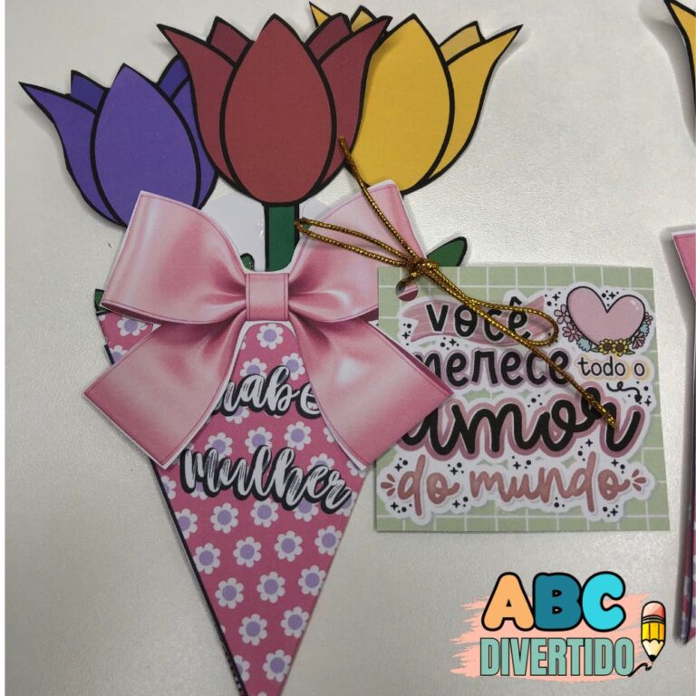 Ideia Criativa de Lembrancinha para o Dia da Mulher