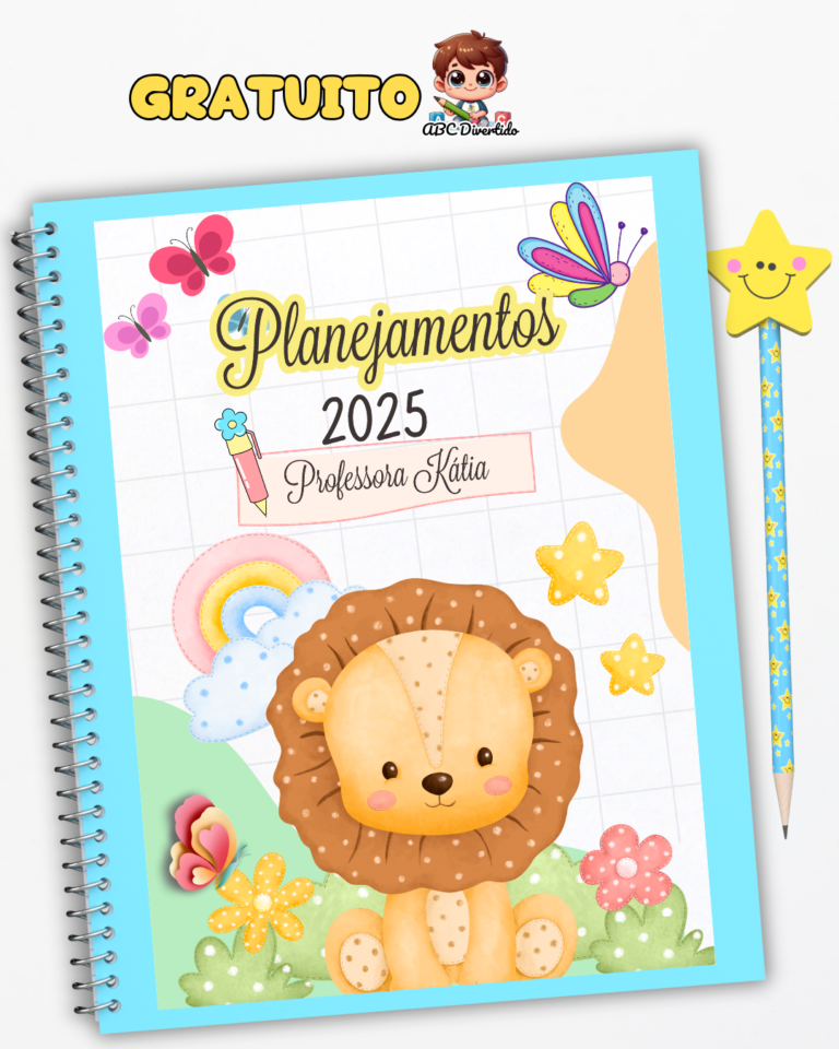 Lindas capinhas planejamento em JPG para você inserir seu nome – 01