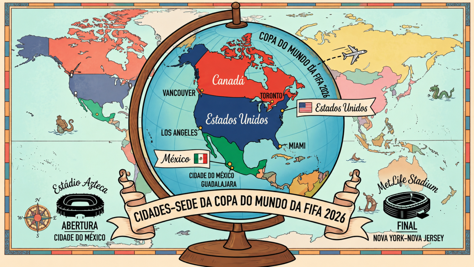 Sequência Didática Copa do Mundo 2026 – Educação Infantil
